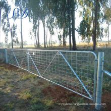 Australian Standard 12' n Brace Mesh Farm Stay Gate With Hinges